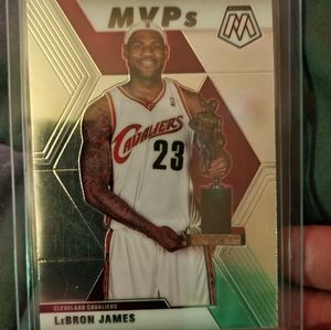Lebron james, 2020 nba mosaic card.